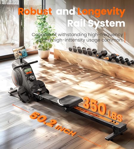 YOSUDA Foldable Bluetooth Rowing Machine with App - Image 5