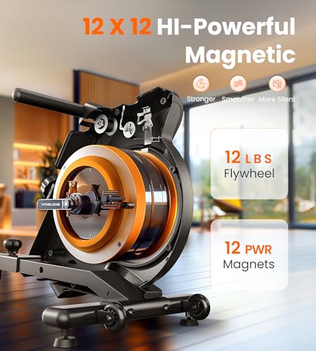 YOSUDA Foldable Bluetooth Rowing Machine with App - Image 2