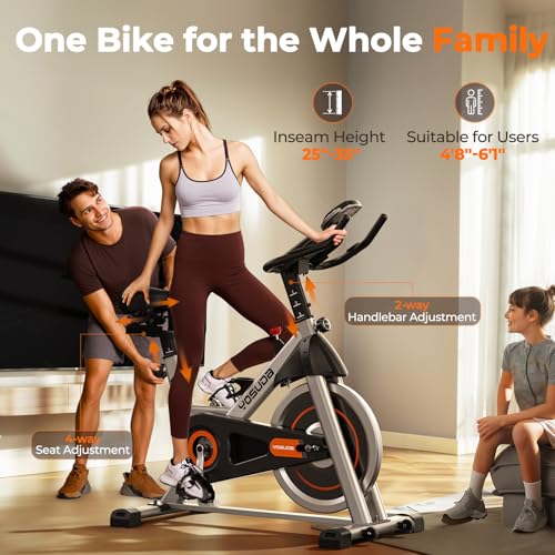 YOSUDA Indoor Stationary Bike with iPad Mount - Image 5