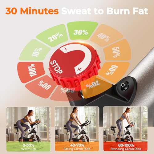 YOSUDA Indoor Stationary Bike with iPad Mount - Image 2