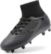 DREAM PAIRS Youth High Top Soccer Cleats