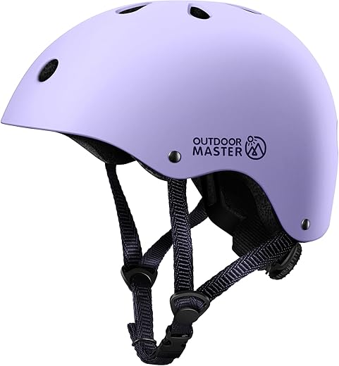 OutdoorMaster Youth & Kids Adjustable Multi-Sport Helmet