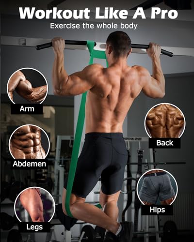 Zacro 6-Level Heavy Duty Resistance Bands Set - Image 3