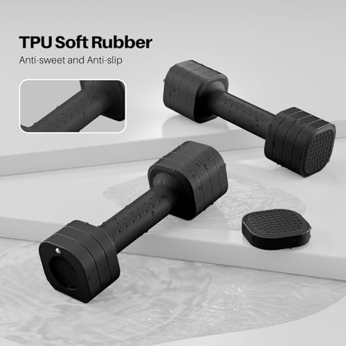 Zempox Adjustable 4-in-1 Dumbbell Set for Women - Image 5