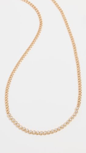 Zoe Chicco 14k Bezel Set Tennis Necklace - Image 2