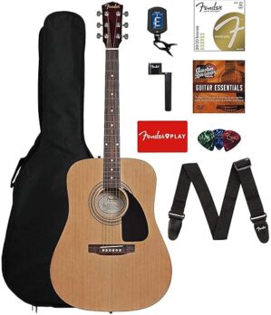 Fender 0950816021-COMBO-DLX Acoustic Guitar Bundle