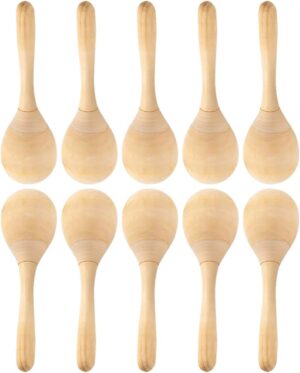 MAGICLULU 10pcs Maracas Hand Percussion Rattles