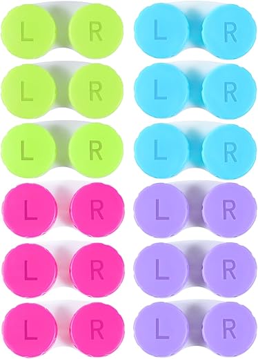 KISEER Colorful Contact Lens Case