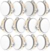 Lukmaa 12 Pcs 4 Inch Wedding Tambourine Drum