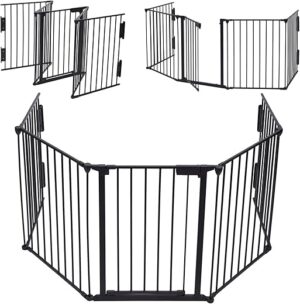 Oleksil 120 Inch Wide Baby Gate Playpen
