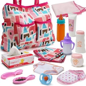Bakatatoyz 14 Pack Baby Doll Accessories Set