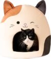 Squishmallows 16-Inch Cam The Cat Pet Cave