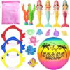 JOINBO 18 Pcs Diving Pool Toys Set