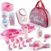 PREXTEX 18-Piece Baby Doll Accessories Set