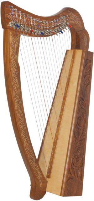 Roosebeck 19-String Pixie Harp w/Shelby Levers