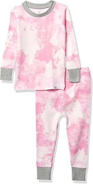 HonestBaby 2-Piece Organic Cotton Pajamas for Girls