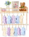 RattanView 23.6inch Bow Holder Shelf For Girls