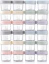 VITEVER 24-Pack Glass Baby Food Storage Containers – 4 oz