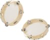 Sohapy 2PCS 6 Inch Tambourine Drum Bell