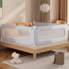 Newfinder 3 Pack Toddler Bed Rails – Dual-Child Lock