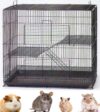 Mcage 3-Tiers Foldable Small Animal Carrier Cage