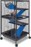 Polar Aurora 4 Tier Steel Small Animal Cage Kit X1Y2Z