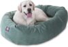 Majestic Pet 40 Inch Micro Velvet Calming Dog Bed 40x29x9 (inch)