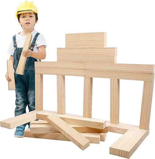 Leyndo 48 Pcs Foam Building Blocks Set