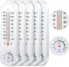 Hoteam 5 Pcs Indoor Outdoor Thermometer Hygrometer