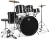 Best Choice Products 5-Piece Full Size Adult Drum Set (Black)