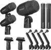 Depusheng 5-Piece Wired Dynamic Drum Mic Kit