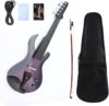 WUQIMUSC 5 String Electric Violin 4/4 Set