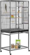 Yaheetech 54-inch Wrought Iron Bird Cage Stand