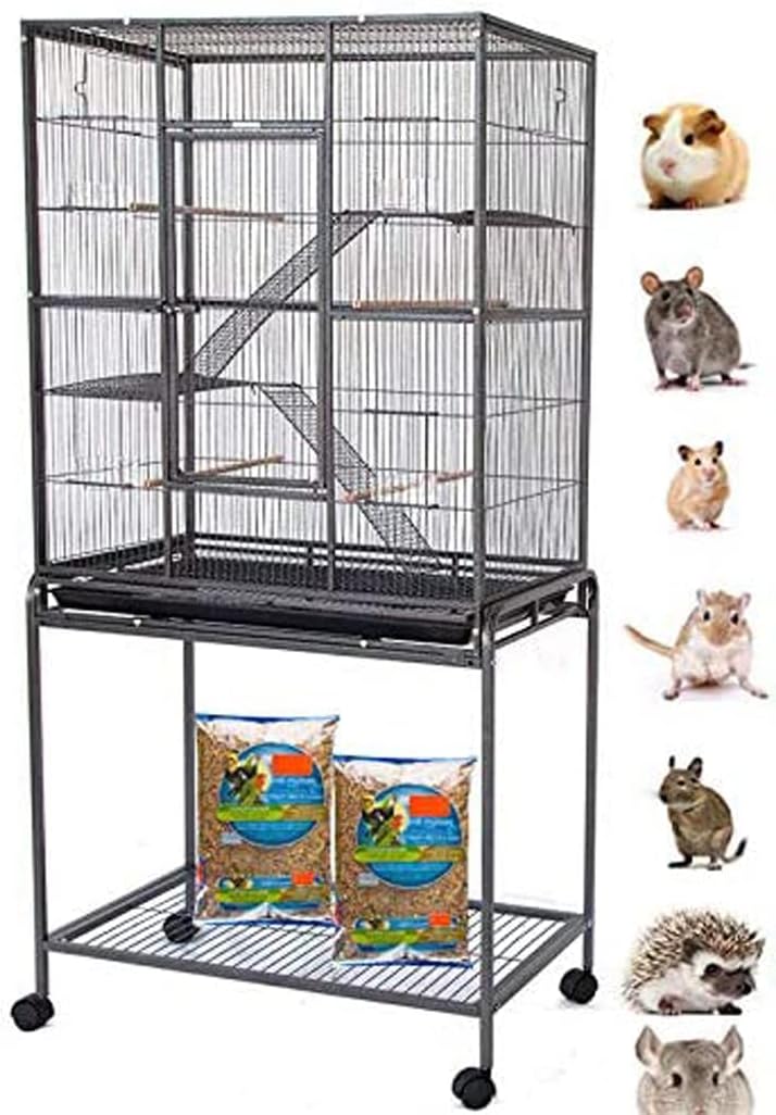 Mcage 54" Large Wrought Iron Chew Proof Cage