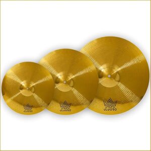 ULUOBO 6/8/10 Inch Splash Cymbal Set, 3 Pieces
