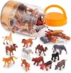 TERRA BY BATTAT 60 Pcs Wild Creatures Tube