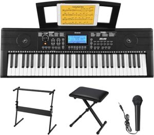 Donner 61-Key Electric Piano Keyboard Set