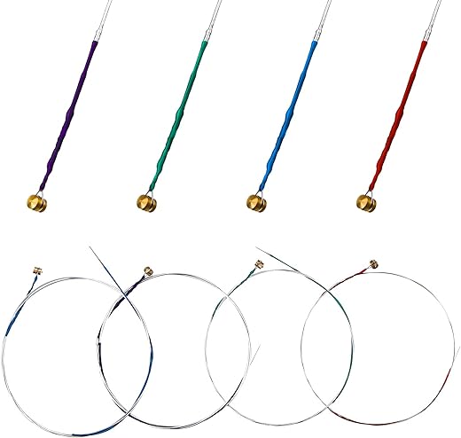 Yeshone 8 Pieces Violin Strings Full Set 4/4