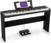 Starfavor 88 Key Digital Piano Keyboard, Semi-Weighted