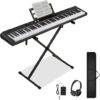 UISCOM 88 Key Semi-weighted Electronic Keyboard Piano