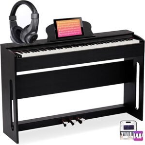 AODSK 88-Key Weighted Hammer Action Piano B-83S