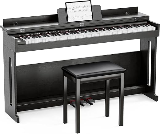 UMOMO 88 Weighted Key Digital Piano Keyboard