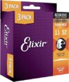 Elixir Acoustic Guitar Strings, Custom Light 11-52