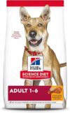 Hill’s Science Diet Adult 1-6 Dry Dog Food, Chicken & Barley, 35 lb Bag