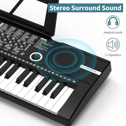 Afddfeh 61 Keys Electronic Digital Piano with Speaker - Image 3