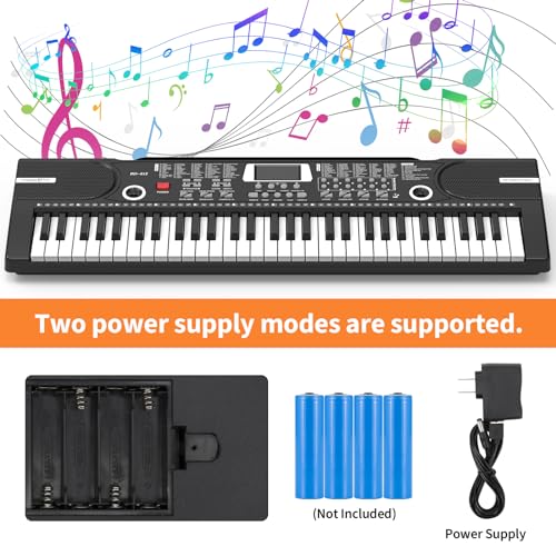 Afddfeh 61 Keys Electronic Digital Piano with Speaker - Image 5