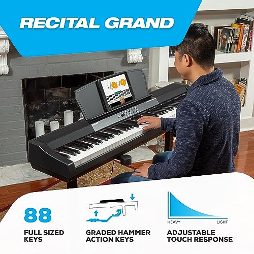 Alesis Recital Grand Digital Piano 88 Weighted Keys - Image 2