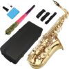 Ktaxon Alto Saxophone Drop E Flat Brass Full Kit