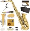 Mendini by Cecilio Alto Saxophone – E Flat w/Case