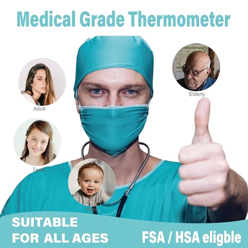 Amplim Digital Forehead Thermometer for Kids, Adults - Image 4